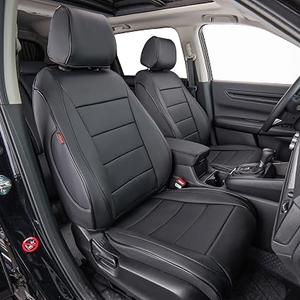 EKR Car Seat Covers for Honda CRV 2023-2027 Leatherette Full Set
Custom Fit for Honda CRV 2023 2024 2025 2026 2027 Easy-Wipe Protection,Faux Leather(Black)