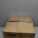 Shop Stool with Lockable Rubber Wheels Adjustable Backrest Tool Tray Storage 400 lb Capacity Rolling Garage Stool (Black)