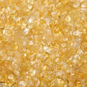 LAIDANLA Citrine 400pcs Natural Chip Stone Beads 5-8mm Healing Crystal Irregular Gemstones Drilled DIY Loose Rocks Bead Crystal for Bracelet Earrings Necklace Jewelry Making Crafting