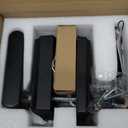 Veise VE029 WiFi Smart Lever Lock, Fingerprint Keyless Entry Door Lock with Handle, Built-in WiFi, Remote App Control, Electronic Digital Knob for Front Door and Bedroom, IP65 Waterproof, Matte Black