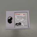 Single Bluetooth Earpiece10 Hrs Playtime, Wireless Headphone, Mono Headset Hands-Free Car Earphone, Cell Phone Bluetooth Earbud for Smart Phones PC TV Audiobook (Black)