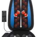 COMFIER Shiatsu Back Massager with Heat,Deep Tissue Kneading Massage Seat Cushion,Massage Chair Pad for Full Back,Body Massager for Home or Office Chair use, CF-2606