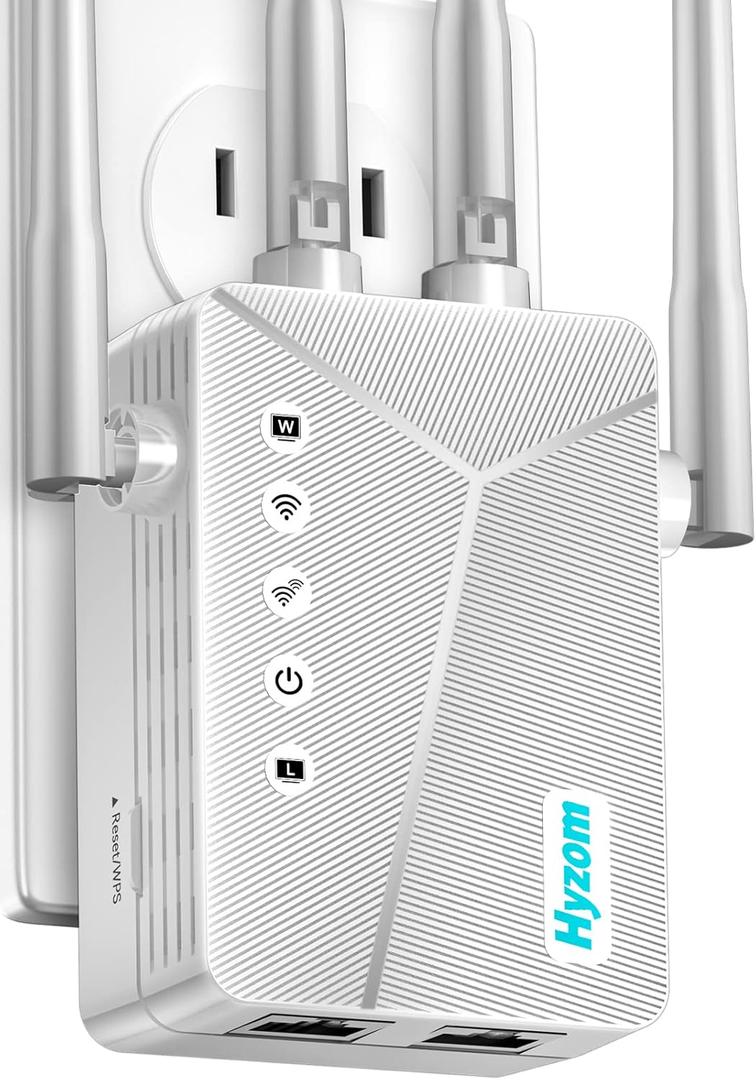 2026 Strongest WiFi Extender Booster, Whole Home Covers up to 5,000 sq.ft, Easy Setup