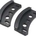 2Pcs M135188 Skid Shoe Compatible with John Deere 42" 44" 46" 47" Snow Blower Composite Skid Shoe M46530 AM31235 GXH3045 Lawn Mower L100 L105 E100 E150 X300 X350 D100 D105 LA100 LA105 F710 F725