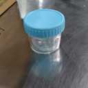 DRKIO 12 Pack Glass Baby Food Storage Containers - 4 Oz Baby Food Jars with Lids Baby Food Maker Microwave Dishwasher Freezer Safe 100% Leak Proof BPA Free Reusable