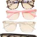 Blue Light Blocking Glasses for Kids, Computer Glasses with UV400 protection for Children Aged 3-12 Years