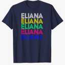 Personalized First Name Retro Vintage Style T-Shirt,2XL