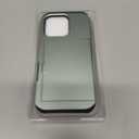 for iPhone 16 Pro Wallet Case with Card Holder + 2 Tempered Glass Screen Protector Protective Shockproof Hidden Card Slot Slim Case Women Men iPhone 16 Pro 6.3 2024 (Deep Green)