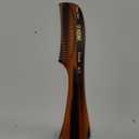 Kent 14T Tortoise Large Detangling Comb, Wide Teeth for Long Thick Curly Wavy Hair. Hair Detangler Comb For Wet and Dry. Saw-Cut from Cellulose and Hand Polished, Handmade in England