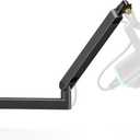 InnoGear 2025 Upgraded Microphone Boom Arm, Magnetic Cable Management Low Profile Mic Stand 360 Rotatable Desk Mount for Fifine AM8 K669B Blue Yeti HyperX QuadCast SoloCast AT2020, Black
