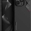 Aulumu A16 Aramid Fiber for iPhone 16 Pro Max Case | 1500D Ultra Slim Woven | Real Cooling | Compatible with MagSafe