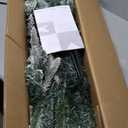 4.5-ft Pencil White Artificial Christmas Tree