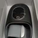 Hand Massager with Heat and Compression, Hand Massage for Arthritis and Carpal Tunnel Relief, 6 Intensities with Wrist Massager and Kneading Massage Nodes, Mother's Day Gifts for Men Women (Dark Black)