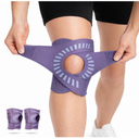 KNEEBRIGHT Light Hinged Knee Brace for Women, Strong Adjustable Compression Knee Brace, Quick Wrap Around Patella Support with Side Stabilizers for Meniscus Tear, Arthritis