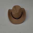 Cowboy Hats for Women Classic Mens Cowgirl Hat Wide Brim Western Hats Panama Fedora Hat 