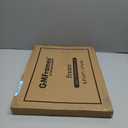 GraduationMall 8.5x11 Diploma Frame with Black over Gold Mat or Display 11x14 Document without Mat, UV Protection Acrylic, Mahogany with Gold Beads