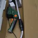 Scotts Outdoor Power Tools LSS10272PS 7.5-Volt Lithium-Ion Cordless Grass Shear/Shrub Trimmer with Wheeled Extension Handle, Green