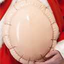 Inflatable Fake Belly - Pregnant Woman Cosplay Belly, Santa Costume Accessory