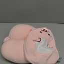 Kids Travel Pillow - 2-in-1 Deformable Kids Neck Pillow for Traveling, Soft U-Shaped Pillow with Adorable Animal Design, Comfy Sleep and Play, Ideal for Airplanes and Cars - Pink Unicorn