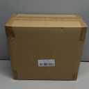 Patio Chair Cushions Set of 4, Outdoor Seat Cushions for Patio Furniture 19 x 19 Inch, Indoor Square Corner Dining Chair Pads Set with Ties and Inner Dust Cover, (Grey)