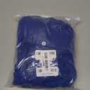 Dog Winter Coat,Full Body Pajamas Onesie Warm Dog Cold Weather Jacket,4-Legged Onesie Jumpsuit,High Collar Snowsuit Sweater for Walking, Hiking, Travel, Home Wear (XX-Large, Blue)