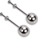 2PCS Tea Infuser Strainer Stainless Steel Mesh Balls with Chain Hook Lid for tea