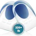 Heel Cups for Achilles Tendonitis & Plantar Fasciitis - 2 Pack Gel Shoe Inserts for Heel Pain Relief, Arch Support, for Women & Men (Size L (Men 10-14.5, Women 11.5-13))