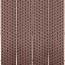 PayLessHere Room Divider 6FT Wood Mesh Hand-Woven Room Divider, 4-Panel Indoor Folding Portable Partition Screen,Brown