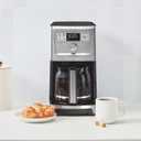 Cuisinart Coffee Maker, 14-Cup PerfecTemp Programmable Coffee Machine Glass Carafe with 1-4 Cup Setting, Brew Strength Control, Brew Pause, and Over Ice Function, Stainless Steel, DCC-3500SS