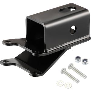 Rear 2" Receiver Hitch, ATV Hitch Receiver with Bolts/washers/Lock Nuts Compatible with Honda 2001-2014 Rubicon 500, 2007-2024 Rancher 350 400 450 500 520, Recon 250