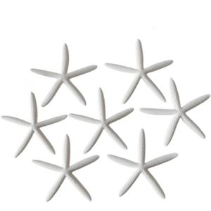 Resin Starfish Seashells Starfish Decor Sea Shells for Crafting Starfish Pendant for DIY Wedding Decoration,Beach Shells Vase Filling,Fish Tank Sea Shell Decor Shell Wall Decor(26, White)