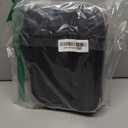 OCHEAL Makeup Bag, Portable Cosmetic Bag, Large Capacity Travel Makeup Case Organizer, Black For Women Toiletry Bag for Girls Traveling With Handle and Divider