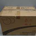 Herogo Stoneware Dinnerware Sets for 6, 18 Piece Ceramic Dinner Dishes Set, Irregular Handmade Plates and Bowls Dishware, Crack and Scratch Resistant, Reactive Glaze, Smoky Blue