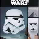 Paladone | Star Wars Stormtrooper Mask Light | Officially Licensed Disney Star Wars Merchandise | Novelty Light | USB & Battery Powered | Desk Lamp | Wall Mountable Light | Movie Gift