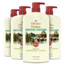 Old Spice Cleansing Body Wash for Men, 24/7 Shower Fresh with Lasting Scent, Cleanse & Refresh, Gentle on Skin, Vitamin B3, Timber with Sandalwood + Cypress Scent, 30 oz (Pack of 4)