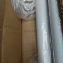 Tension Curtain Rods 51-148In (4.25-12Ft), Long Curtain Rod No Drilling for Window Treatment Rod, Outdoor Curtain Rod for Patio, Adjustable Spring Tension Rod, Easy to Install, Tool-Free, White