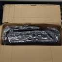 SKYMANOR Collapsible Wagon Folding Garden Cart with Removable Canopy Utility Heavy Duty Wagon Cart with All-Terrain Wheel Storage Brake for Camping Shopping (Upgraded Canopy-Black)