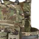 PETAC GEAR Tactical Replacement Cummerbund, Laser Cutting Tegris Cummerbunds,3" Rigid MOLLE Tactical Kit