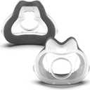 2 Pack Memory Foam Mask Cushions for AirFit F30 Secure Seal CPAP Supplies Adaptive Softness for Zero-Pressure Contact and Lasting Comfort - Medium