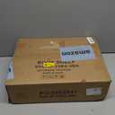 MNEETRUNG Small Bookshelf,3 Tier Industrial Bookcase with Metal Frame and Backboard, Low Black Book Shelf, Book case for Small Spaces, Living Room, Bedroom and Home Office