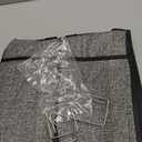 homyfort Over the Door Shoe Organizer, Hanging Shoe Rack Storage Holder with 24 Large Pockets for Closet Door, Men Women Kids Shoes, Cruise (Black) (Linen-like Black)