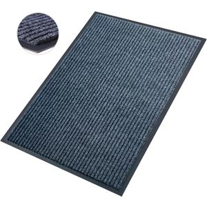 Front Door Mat,2'x3'Indoor Outdoor Door Mat,Heavy Duty Durable Welcome,Commercial Floor Mats Inside Outside Entrance, Waterproof All-Season, All-Weather Non Slip Backing Doormat for Entryway,Dark Gray