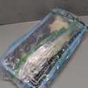 Dog Car Seat for Small Dogs, Center Console Dog Car Seat with Metal Frame & Double Protection Seat Belts, Pet Booster Seat with Safety Leash and Storage Pocket for Pets Dogs Cats, Light Blue