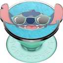 PopSockets Phone Grip with Expanding Kickstand, Adhesive Grip, Lilo & Stitch - Enamel Suns Out Stitch