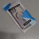 NITITOP Compatible with iPhone 11 Pro Max Case Cute Clear Glitter [Compatible for MagSafe] Plating Heart Sparkle Bling Magnetic Girl Women Electroplated Frame Camera Protection Back Cover - Purple