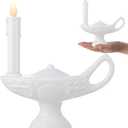 Teenyyou 1 Pc Nurse Graduation Lamp Nursing Lamp for Pinning Ceremony Battery Powered Nightingale Lamps Nurse Week Gift LED Candle (Batteries Not Included) (Full White,Large)