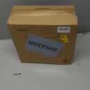 MOPALL Small Bathroom Trash Can with Lid, 2.6 Gallons / 10 L Slim Plastic Garbage Bin with Pop-Up Lid, Mini Waste Basket Can Dog Proof for Kitchen, Bedroom, Office, Laundry, Toilet, Rv, White