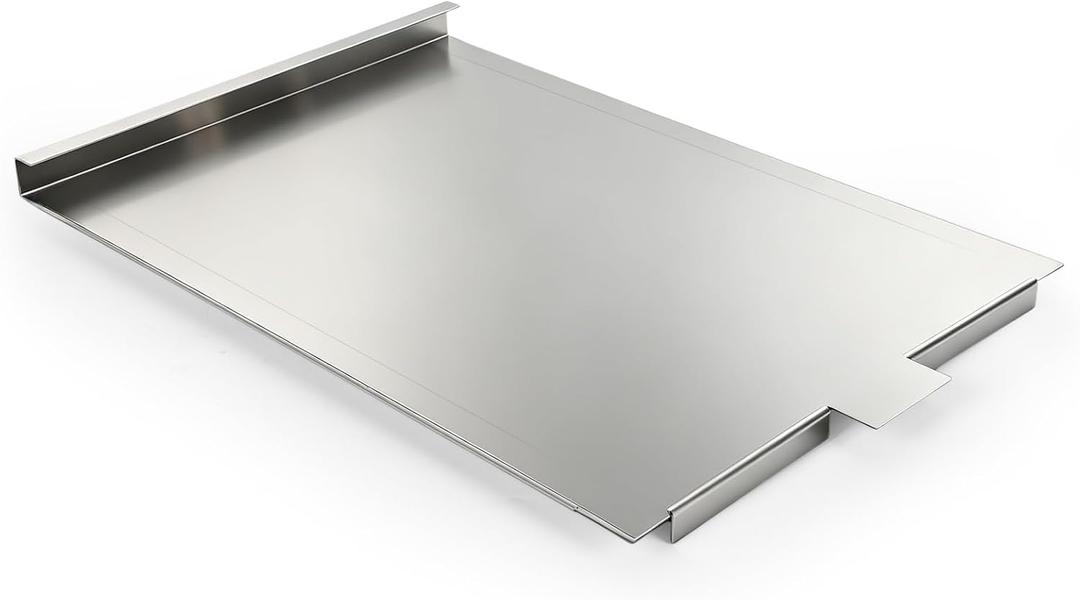 Commercial Deep Fryer Cover, Stainless Steel Lid for 40-50 lbs Floor Fryer