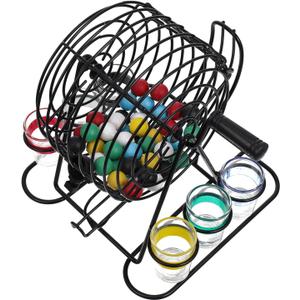 1set Multi-Purpose Lottery Machine Toy for Creative Desktop Games for Parties and Events Fun Educational Game Plaything for Boys and Girls and Adults