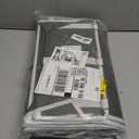 2 Packs 5-Tier Over the Door Organizer with 10 Side Mesh Pockets, 48 lbs Load Capacity, 3 Hooks Design, Hanging Storage Organizer with Clear Windows for Bathroom, Bedroom, Nursery, Kitchen-Grey